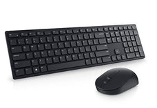 Dell Pro Wireless Keyboard And Mouse, KM5221W, Black DD580-AJNR