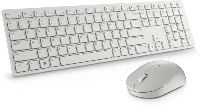 Dell Pro Wireless Keyboard And Mouse, KM5221W, White DD580-AKCC