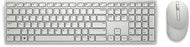 Dell Pro Wireless Keyboard And Mouse, KM5221W, White DD580-AKCC