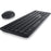 Dell Pro Wireless Keyboard and Mouse US English - KM5221W - USB Plunger Wireless RF 2.40 GHz Keyboard - English (US) - Black - USB Wireless RF Mouse - Optical - 4000 dpi - 3 Button - Scroll Wheel - Black - Volume Control Hot Key(s) - Symmetrical - AA, AAA IM5220409