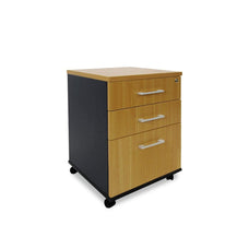 Delta Locking 2 Draw plus File Storage Mobile Cabinet MG_DELMOB2F