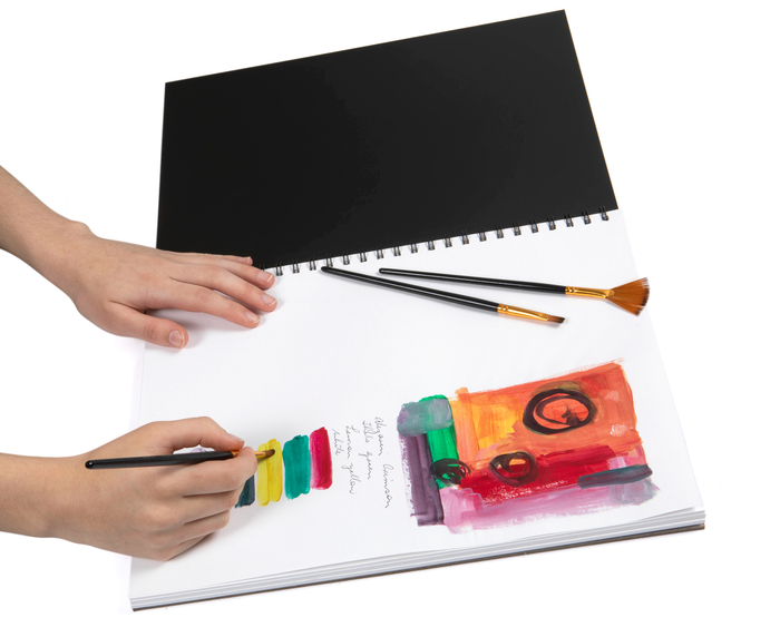 Derwent 11" x 14" Academy Visual Diary 120 Pages x Pack of 5 AOR31090F