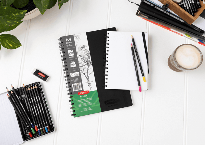 Derwent A5 Academy Visual Diary 120 Pages x Pack of 5 AOR31070F