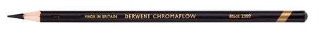 Derwent Chromaflow Pencil, Black, Pack of 6 AO2306096