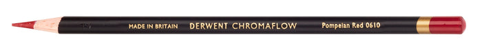 Derwent Chromaflow Pencil, Pompeian Red, Pack of 6 AO2306042