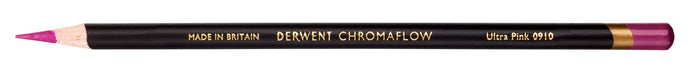 Derwent Chromaflow Pencil, Ultra Pink, Pack of 6 AO2306047