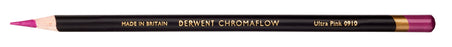 Derwent Chromaflow Pencil, Ultra Pink, Pack of 6 AO2306047