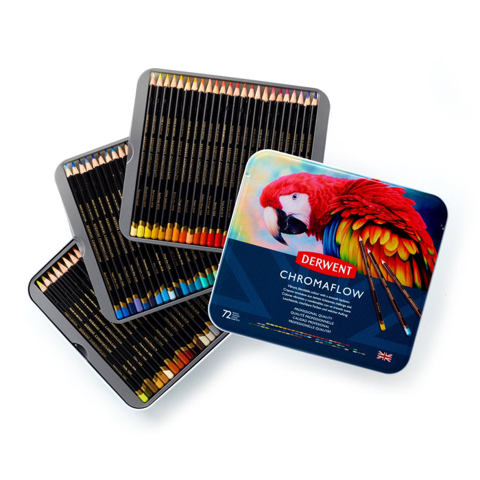 Derwent Chromaflow Pencils, 72's pack AO2306014