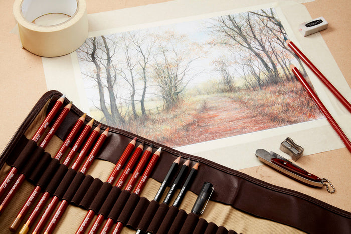 Derwent Drawing Pencil Full Height 6's AO701089