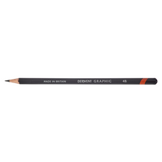 Derwent Graphic Pencil, 4B, Pack of 12 AOR34170