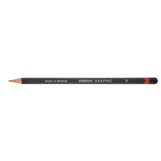Derwent Graphic Pencil, B, Pack of 12 AOR34176