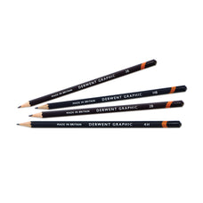 Derwent Graphic Pencil, F, Pack of 12 AO34180