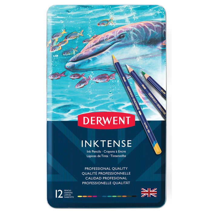 Derwent Inktense Watercolour Pencil 12's (0700928) AOR700928