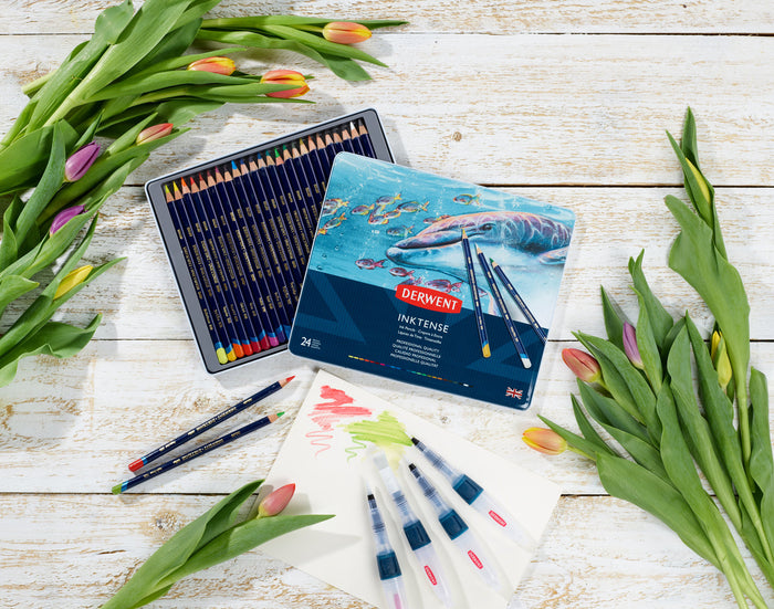 Derwent Inktense Watercolour Pencil 24's (0700929) AOR700929
