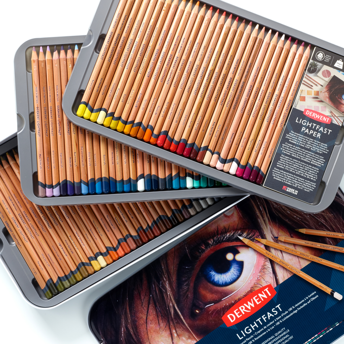 Derwent Lightfast Oil Based Coloured Pencil, 100's pack AO2306017