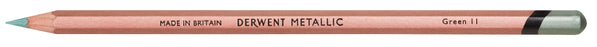 Derwent Metallic Pencil Green x 6's pack AO2305613