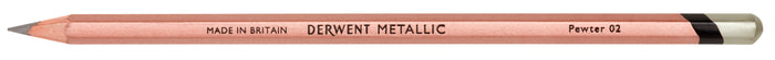 Derwent Metallic Pencil Pewter x 6's pack AO2305604