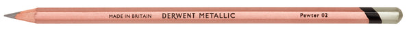Derwent Metallic Pencil Pewter x 6's pack AO2305604