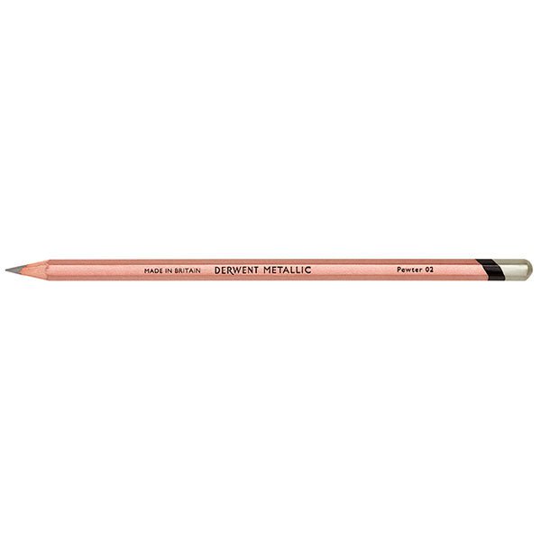 Derwent Metallic Pencil Pewter x 6's pack AO2305604