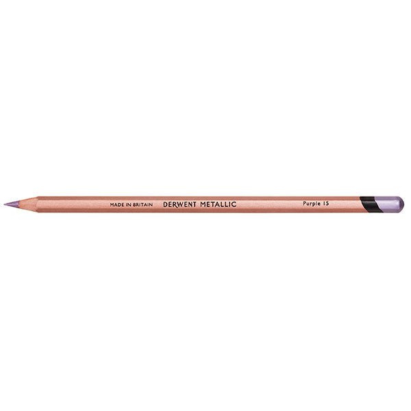 Derwent Metallic Pencil Purple x 6's pack AO2305617