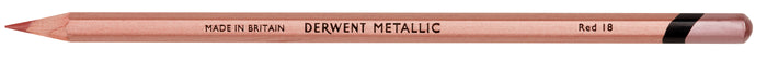 Derwent Metallic Pencil Red x 6's pack AO2305620