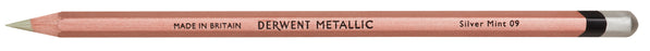 Derwent Metallic Pencil Silver Mint x 6's pack AO2305611