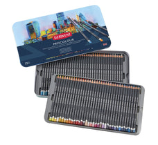 Derwent Procolour Coloured Drawing Pencil 72's in Metal Tin AO2302508