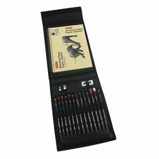 Derwent Sketching Set Wallet including Pad, Pencils, Eraser, Sharpener AO2300218