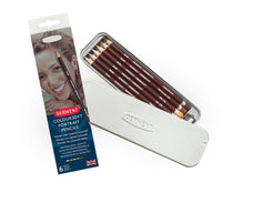 Derwent Skintones Coloursoft Coloured Pencils in Metal Tin of 6 Pencils (2300217) AO2300217
