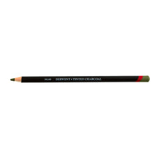 Derwent Tinted Charcoal Pencil, Green Moss, Pack of 6 (TC15) AO2301679