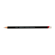 Derwent Tinted Charcoal Pencil, White, Pack of 6 (TC21) AO2301685