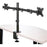 Desk Mount Dual Monitor Arm - Articulating - For up to 32in VESA Mount Monitors - Double Joint Crossbar - Steel (ARMDUAL2) IM4705131