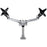 DESK MOUNT DUAL MONITOR ARM - ARTICULATING - PREMIUM DESK CLAMP / GROMMET HOLE MOUNT FOR UP TO 27 VESA MONITORS (ARMDUALPS) IM4604036