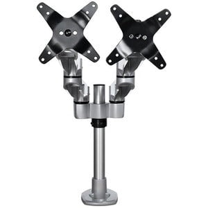 DESK MOUNT DUAL MONITOR ARM - ARTICULATING - PREMIUM DESK CLAMP / GROMMET HOLE MOUNT FOR UP TO 27 VESA MONITORS (ARMDUALPS) IM4604036