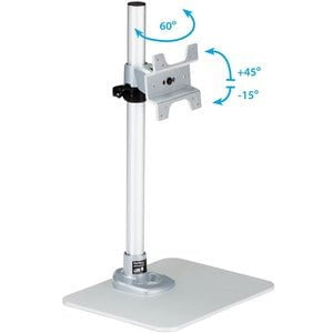 Desktop Monitor Stand with Cable Hook - Height Adjustable LCD Stand - Swivel Monitor Stand IM2908370