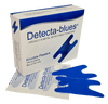 Detecta-Blue, Blue Metal Detectable Plasters Knuckle Box of 50 DTMPBP003