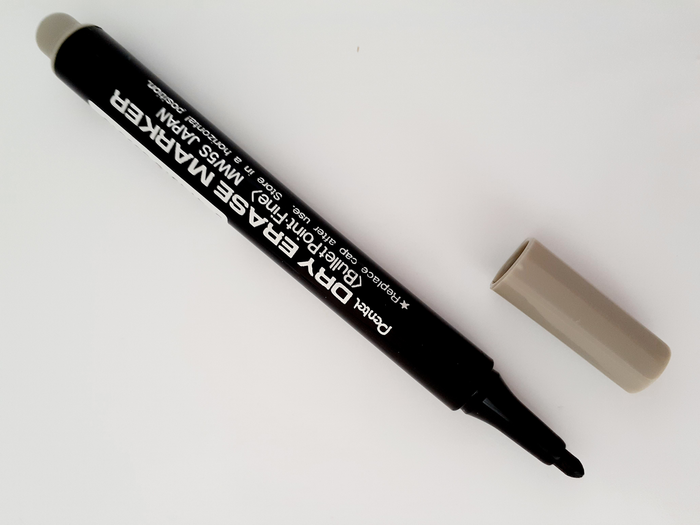 Pentel Whiteboard Marker Small Barrel MW5s 1.3mm Black x 10's pack