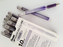 Pentel Hybrid Gel Grip Dx Gell Roller Pen Stick K230m 1.0mm Violet - Pack of 12