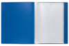 Marbig A4 Insert Cover Display Book 20 pocket Blue