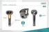 Digitus 1D Barcode Scanner, USB with Stand DVARA1000