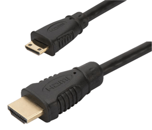 Digitus HDMI Type A (M) to HDMI Mini-C (M) 2.0m Monitor Cable DVCA7502
