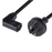 Digitus Power Cord - Right Angle 10A/250V IEC (F) to 3 Pin Power (M) 1.8m DVCA2025