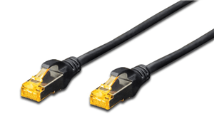 Digitus S-FTP CAT6A Patch Lead - 2M Black DVCA9320K