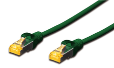 Digitus S-FTP CAT6A Patch Lead - 3M Green DVCA9323G