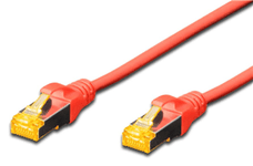 Digitus S-FTP CAT6A Patch Lead - 3M Red DVCA9323R