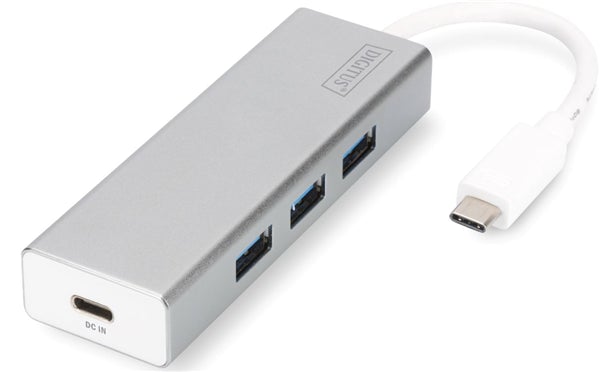 Digitus Type-C to USB3.0 3 Port Hub with Power Delivery DVUS541