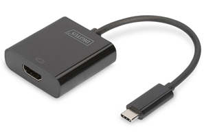 Digitus USB Type-C (M) to HDMI (F) Adapter Cable .15m DVGR7078