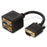 Digitus VGA (M) to 2x VGA (F) Splitter 0.2m Monitor Adapter DVCA1652