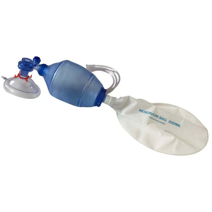 Disposable Bag Valve Mask (BVM) Resuscitators, Adult Size | Newest ...