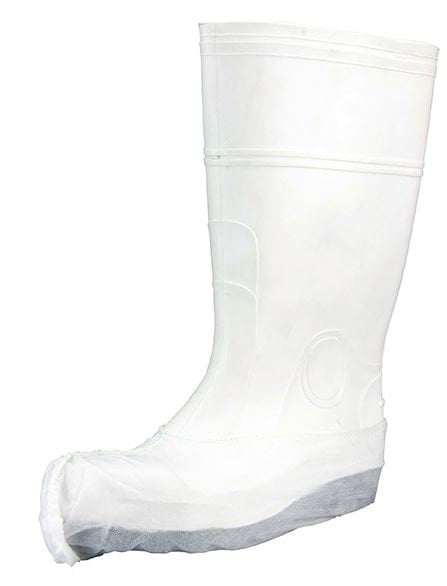 Disposable Polyethylene Shoe Cover, 200mm x 400mm x 600 pieces - White MPH30890
